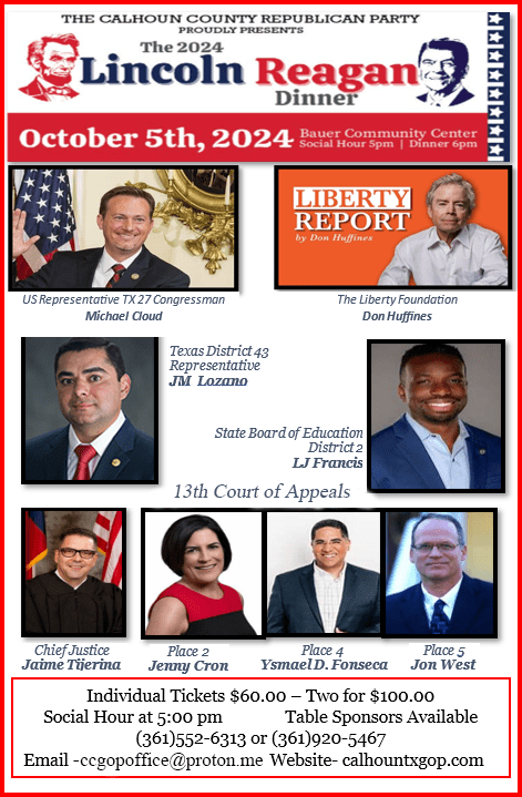 Details Inside: 2024 Lincoln Reagan&nbsp;Dinner